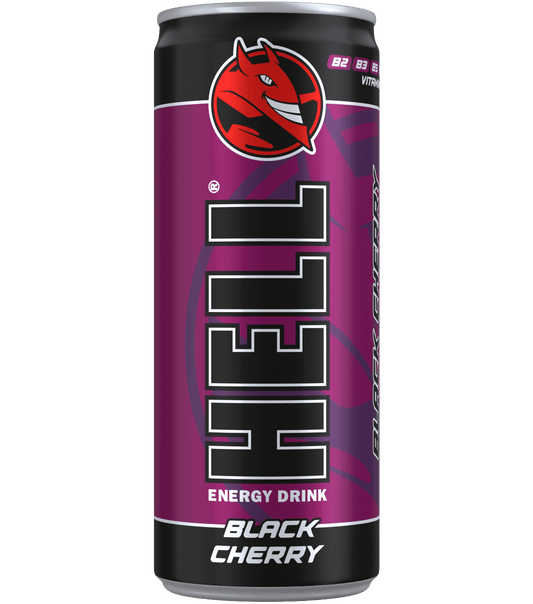 HELL ENERGY, BLACK CHERRY